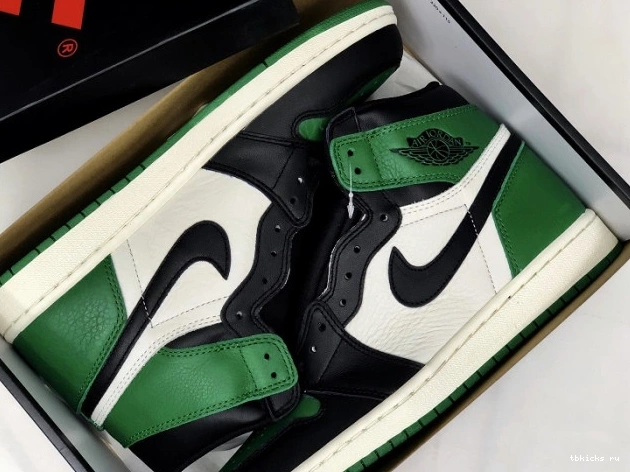 Cheap TB Pine NRG High Air 1 555088-302 Sail-Black Jordan Green OG 0723